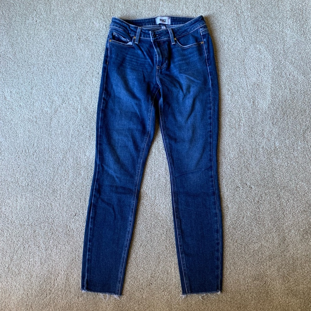 PAIGE Verdugo Skinny Ankle Jeans